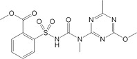 Трибенурон-метил - структурная формула