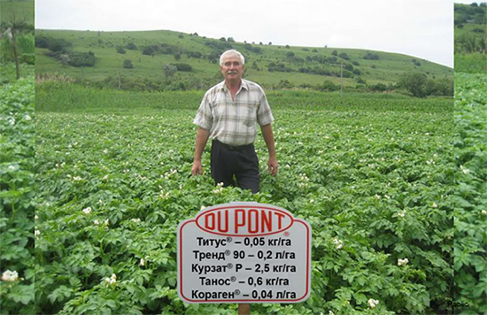 Результаты опыта